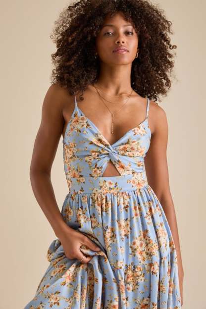 Kehlani Floral Maxi Dress