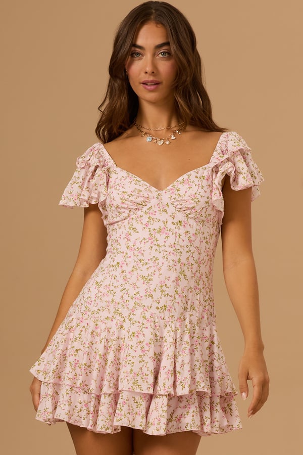 Cecilia Floral Mini Dress