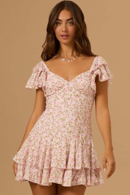 Cecilia Floral Mini Dress