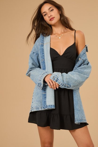 Fable Tiered Mini Dress