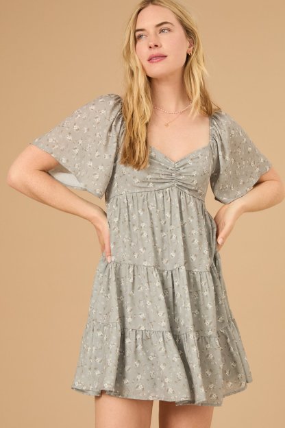 Teagen Tiered Floral Dress