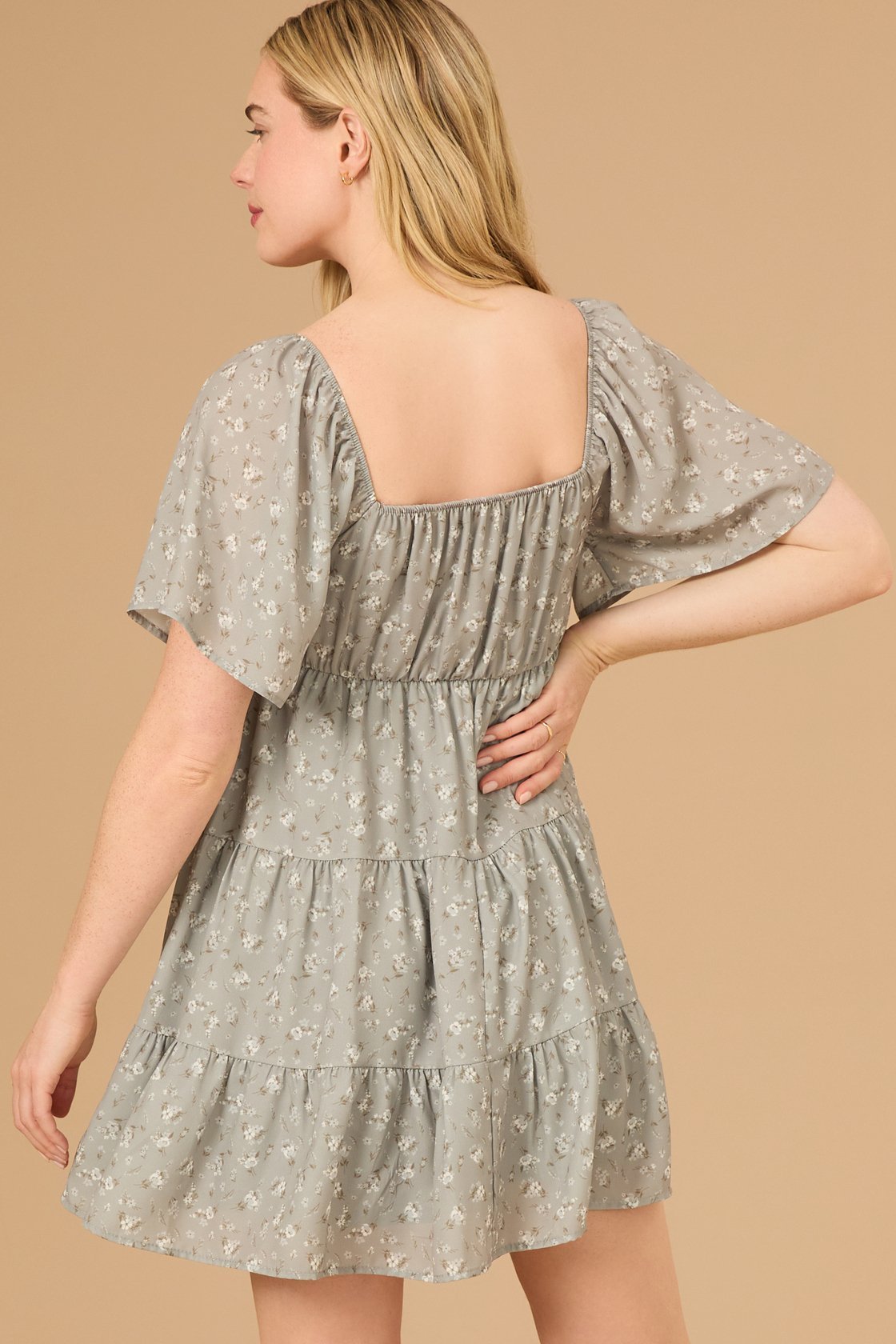 Teagen Tiered Floral Dress