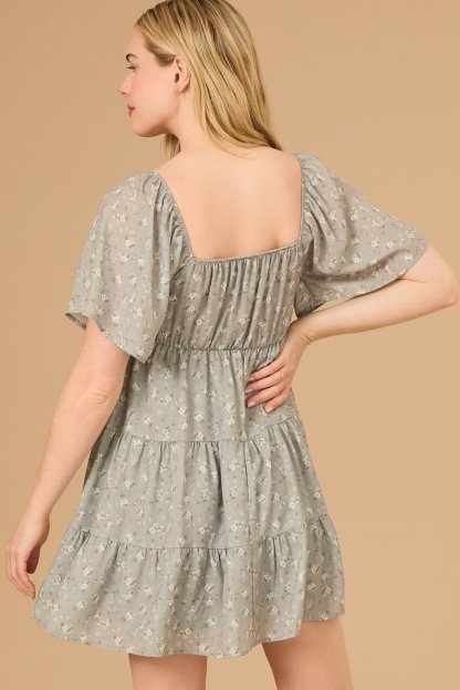 Teagen Tiered Floral Dress