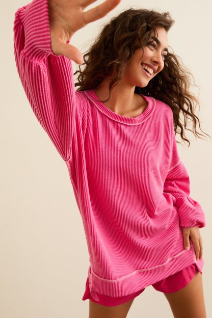 Strong Start Balloon Sleeve Pullover