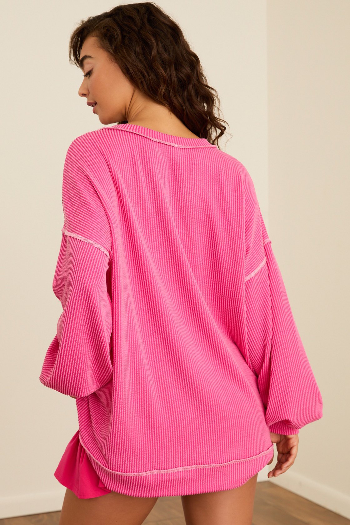 Strong Start Balloon Sleeve Pullover