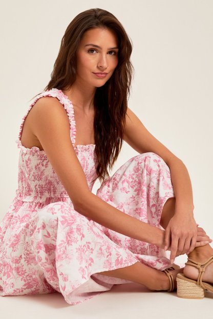 Celia Floral Maxi Dress