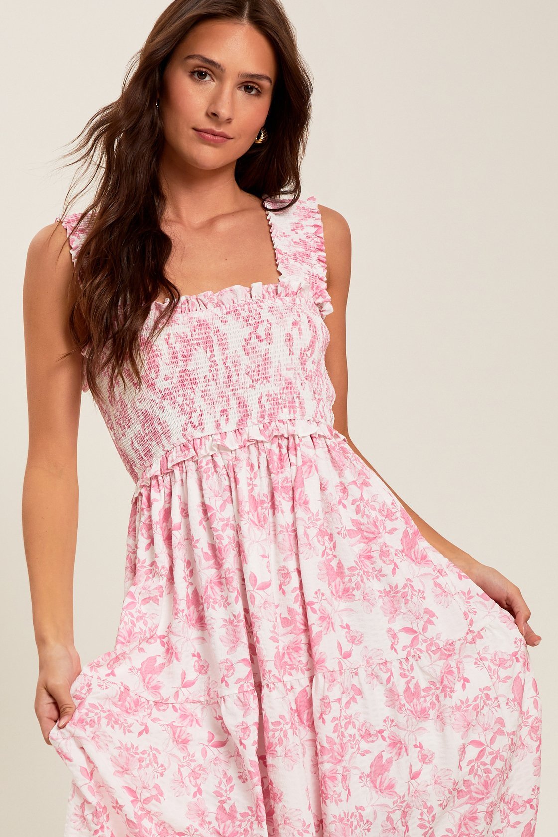 Celia Floral Maxi Dress