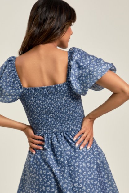 Elowyn Floral Mini Dress