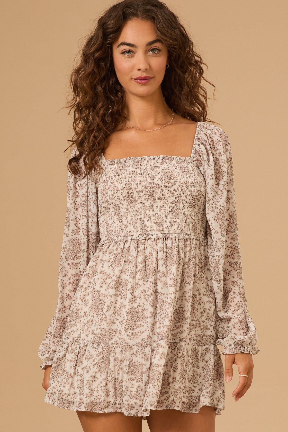 Arya Floral Mini Dress