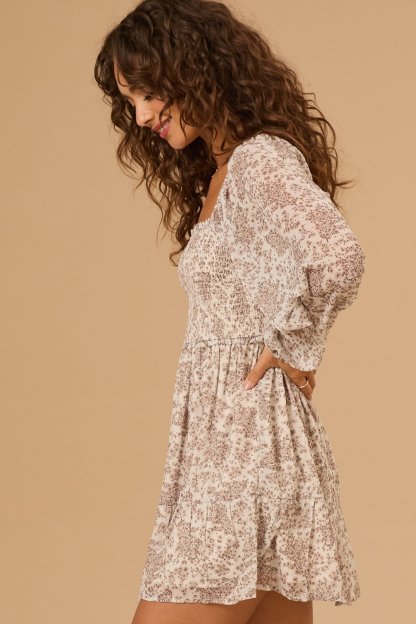 Arya Floral Mini Dress