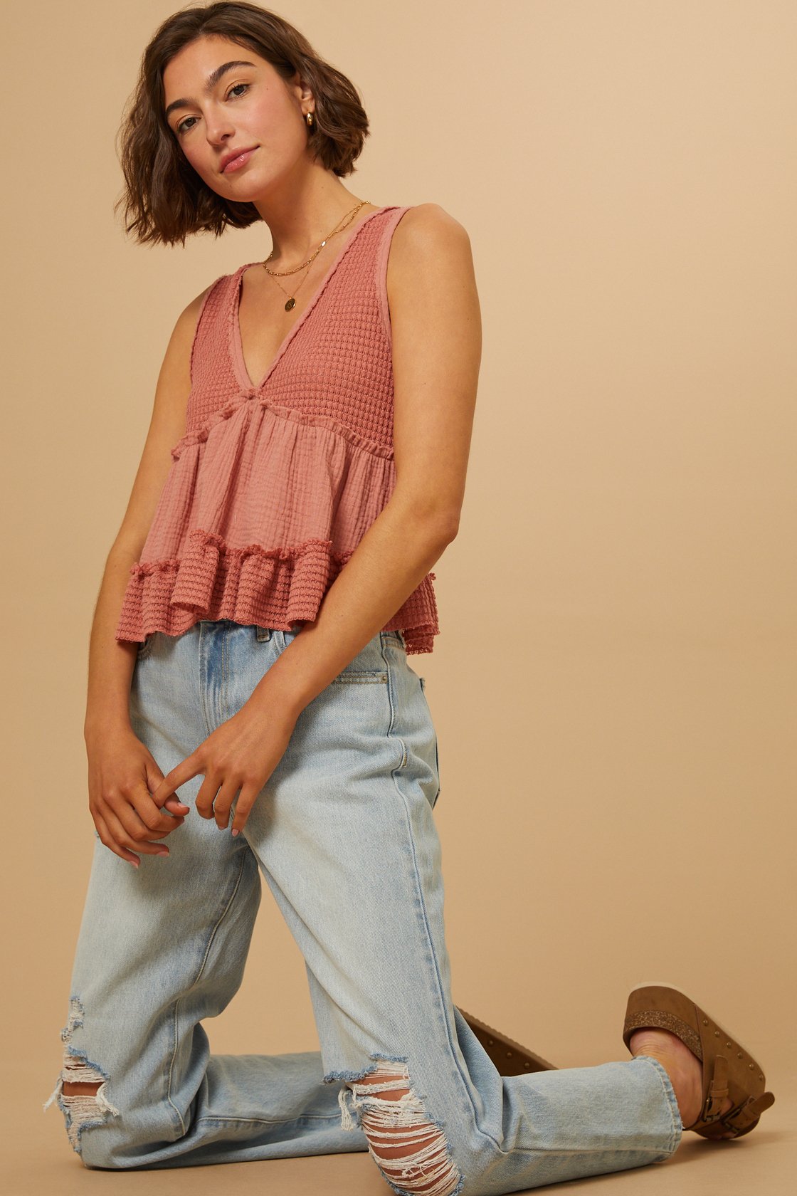Catarina Babydoll Top