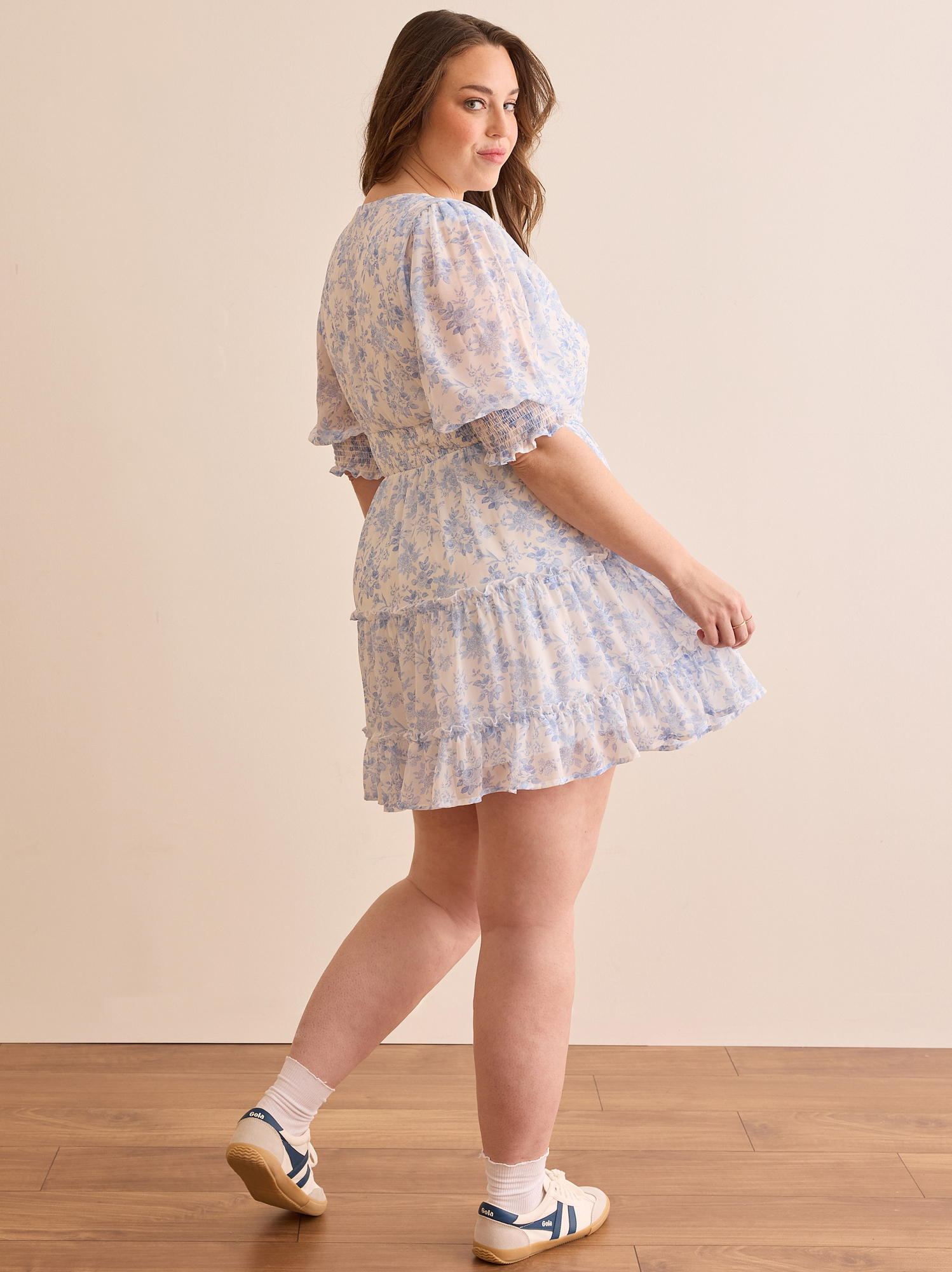 Lisa Floral Mini Dress