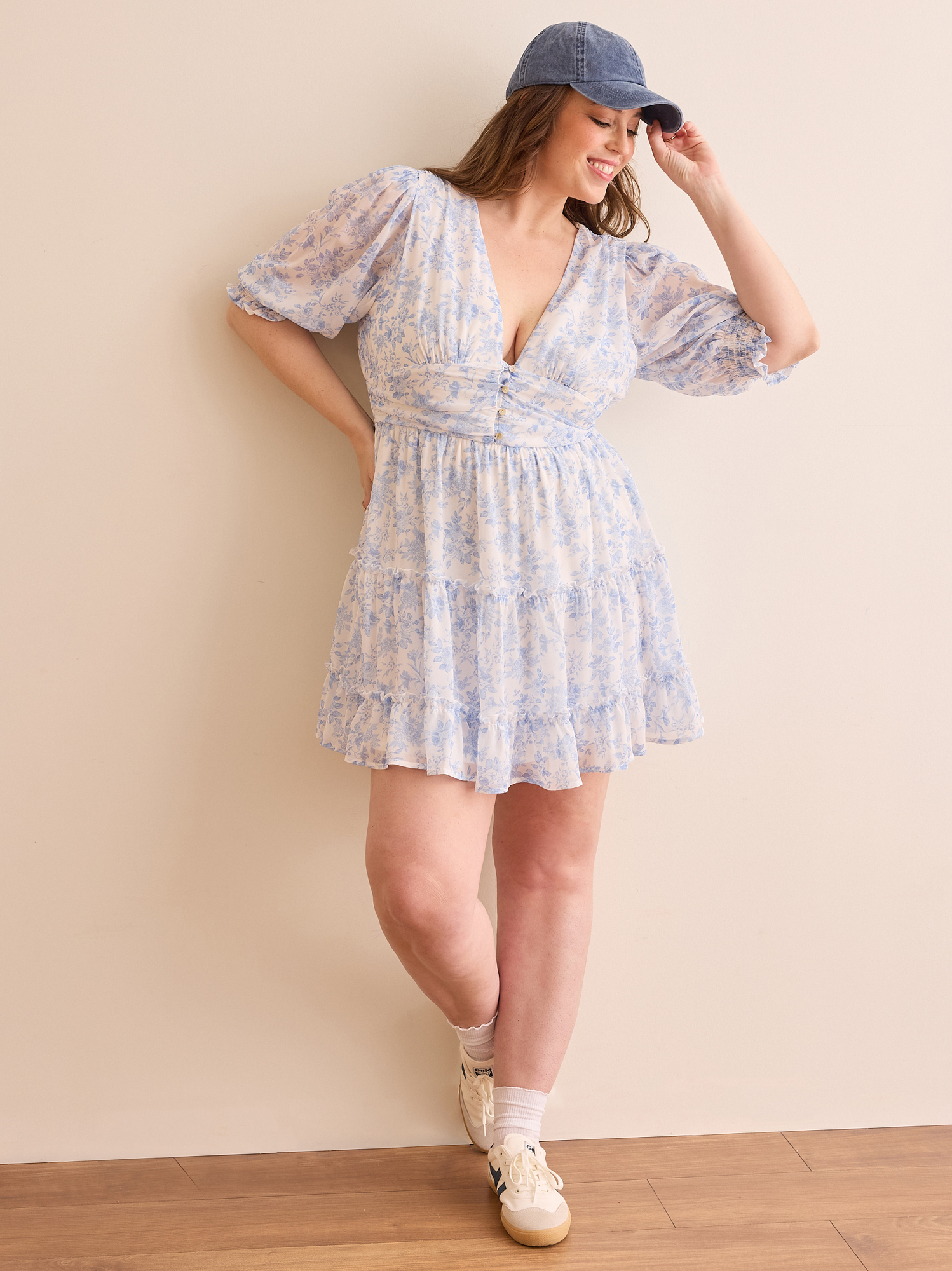 Lisa Floral Mini Dress