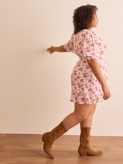 Lisa Floral Mini Dress