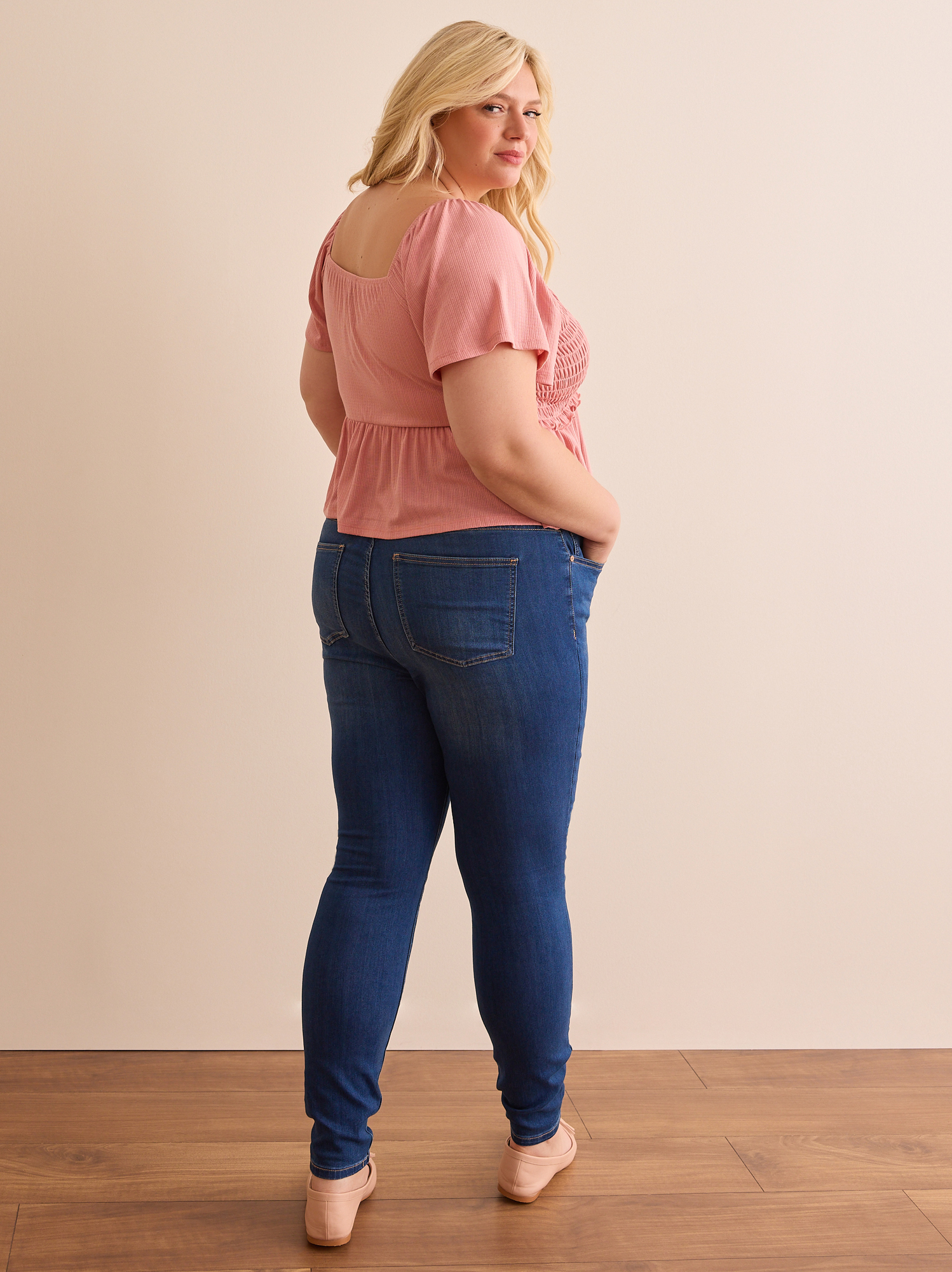 Freya V Neck Babydoll Top