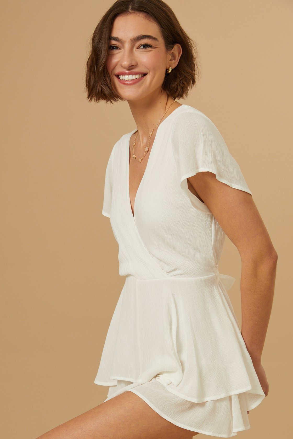 Reagan Ruffle Romper