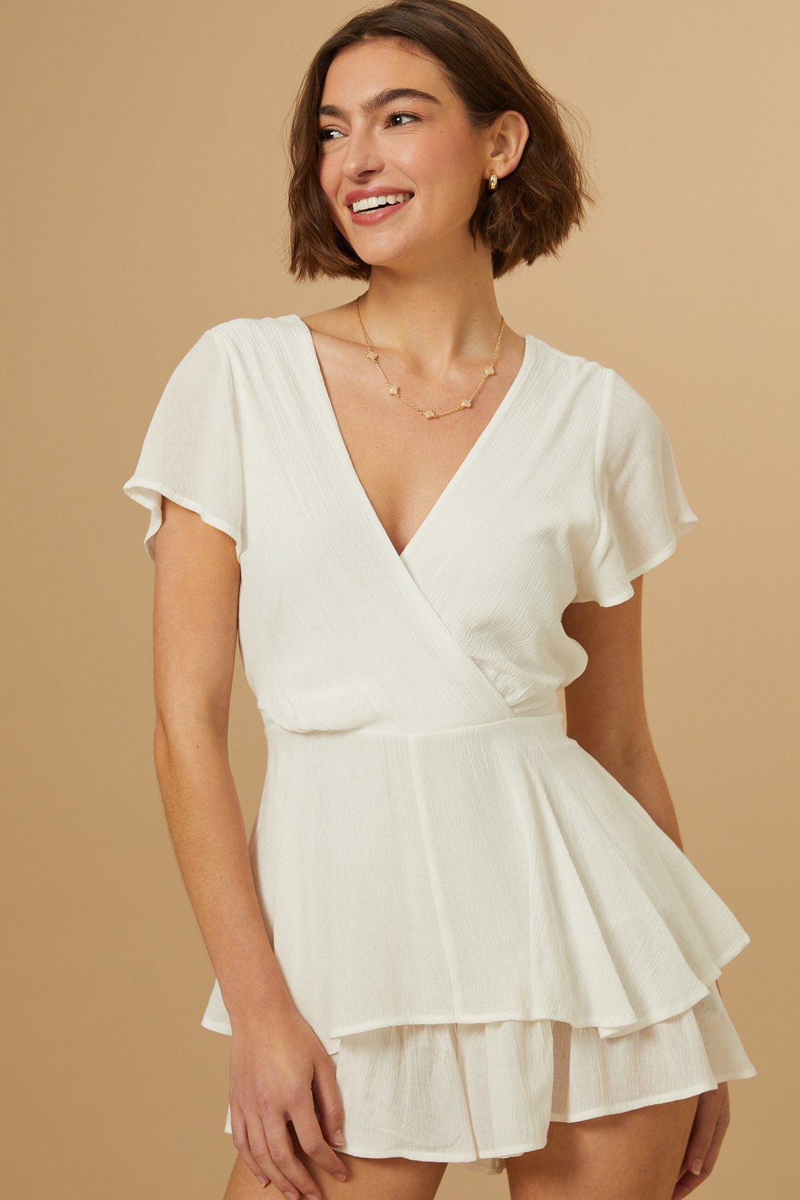 Reagan Ruffle Romper