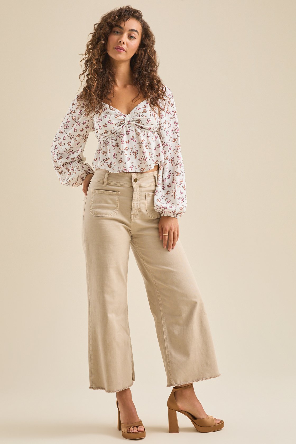 Winifred Floral Long Sleeve Top