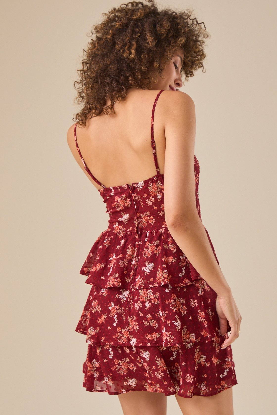 Nala Floral Cutout Mini Dress