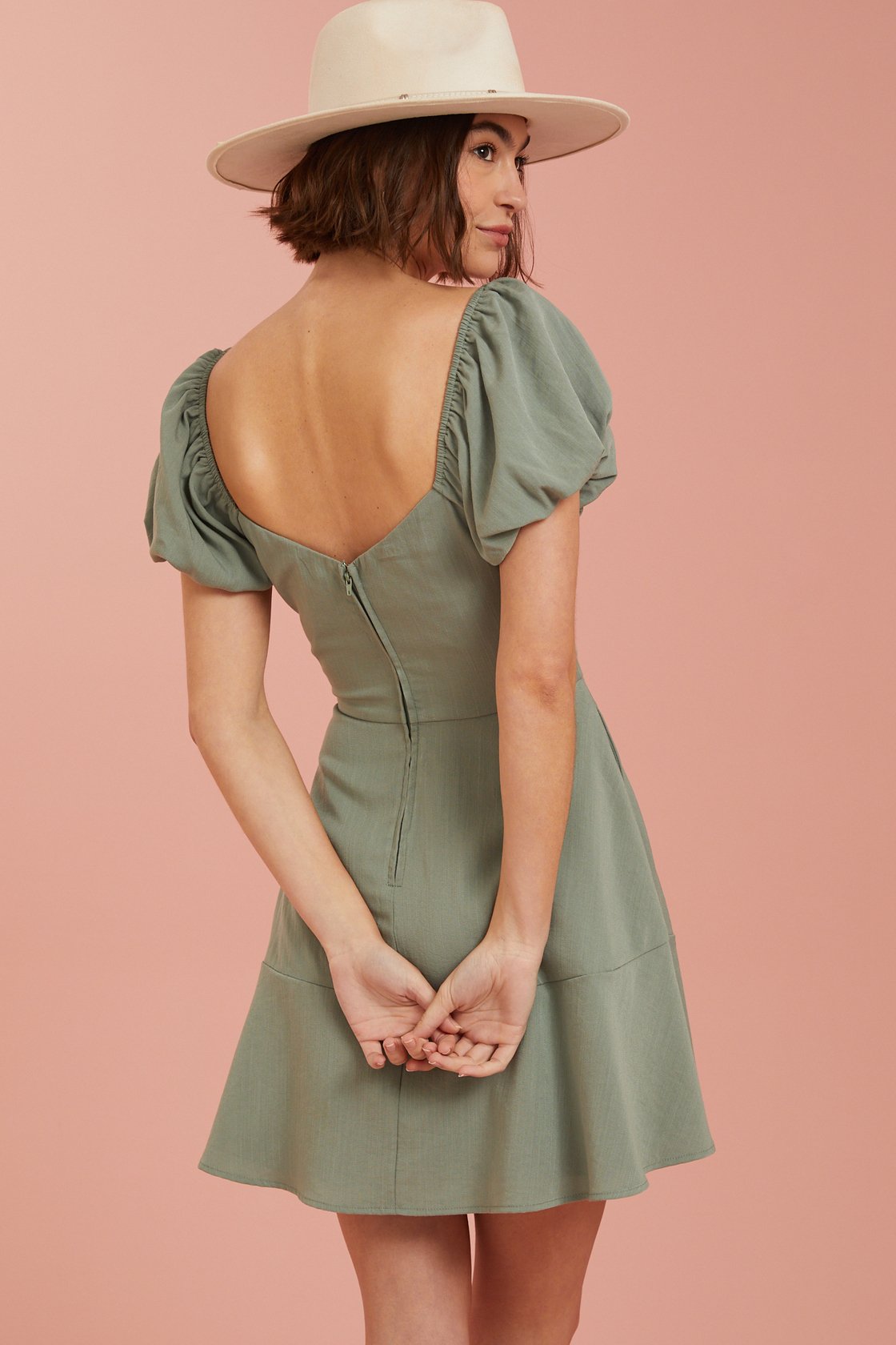 Carinna Knot Mini Dress