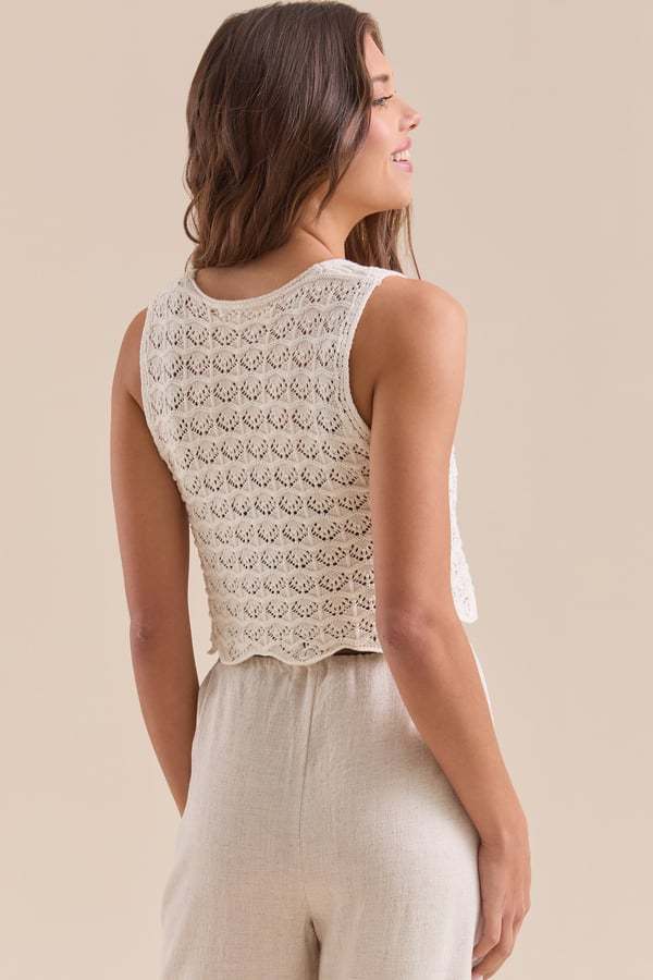 Arianne Tie Front Top