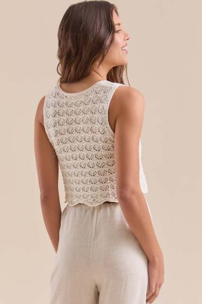 Arianne Tie Front Top