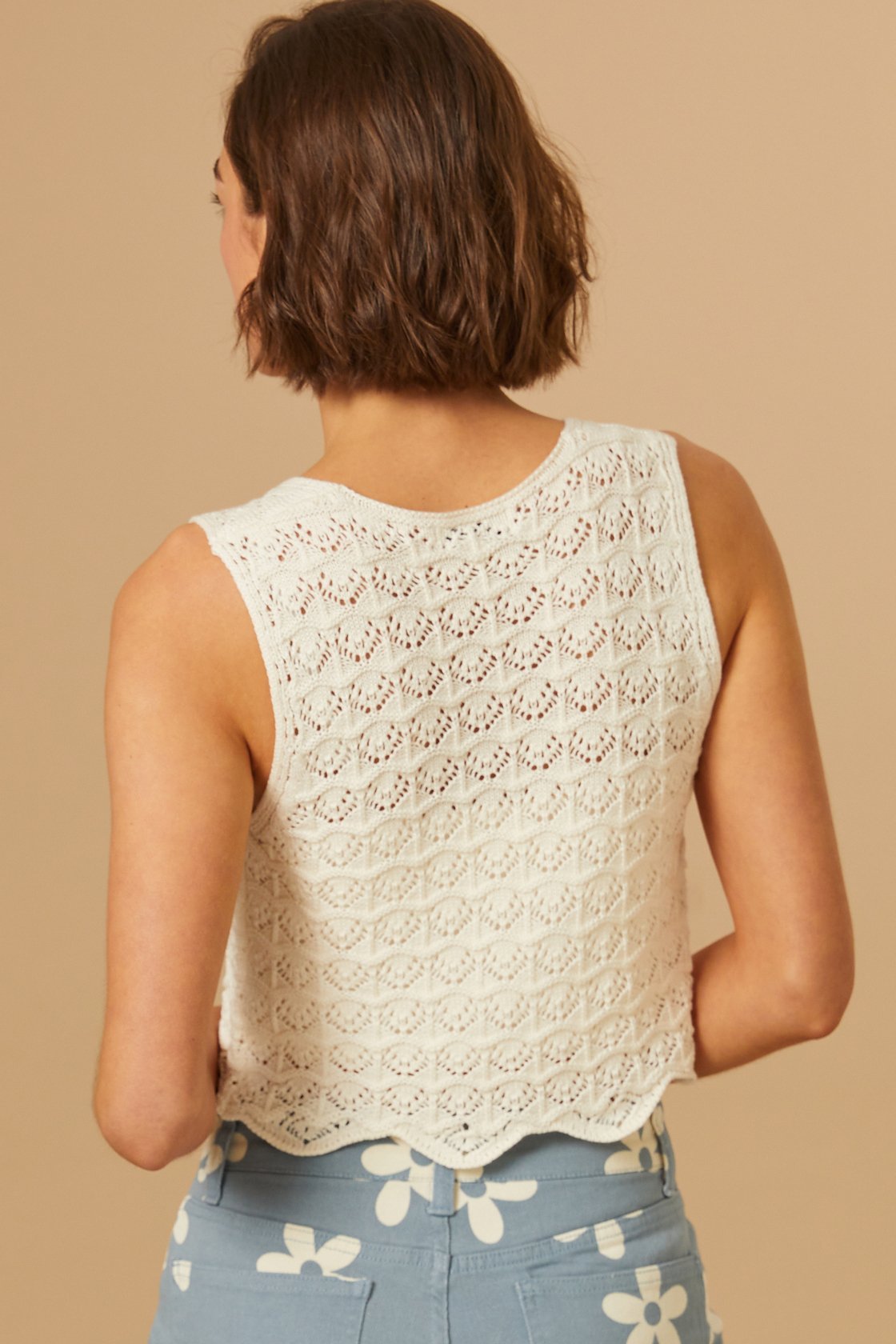 Arianne Tie Front Top