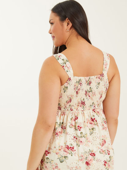 Tessa Eyelet Midi Dress