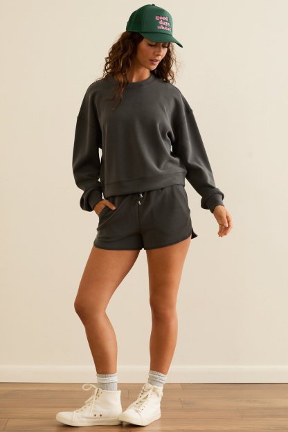 Supersoft Cropped Crew Neck