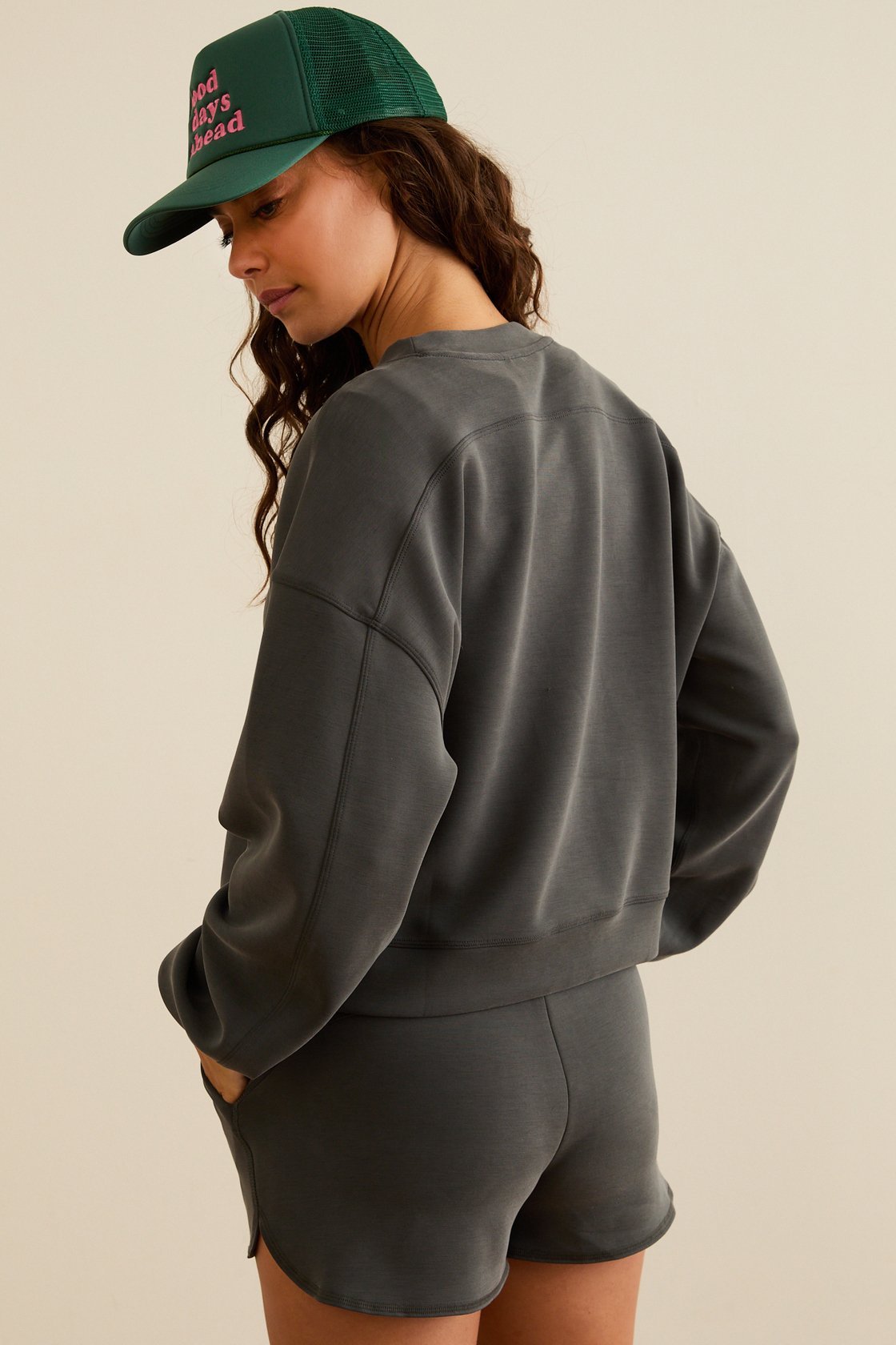 Supersoft Cropped Crew Neck