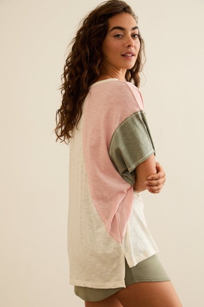 False Start Oversized Top
