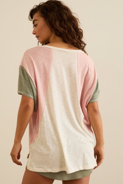 False Start Oversized Top