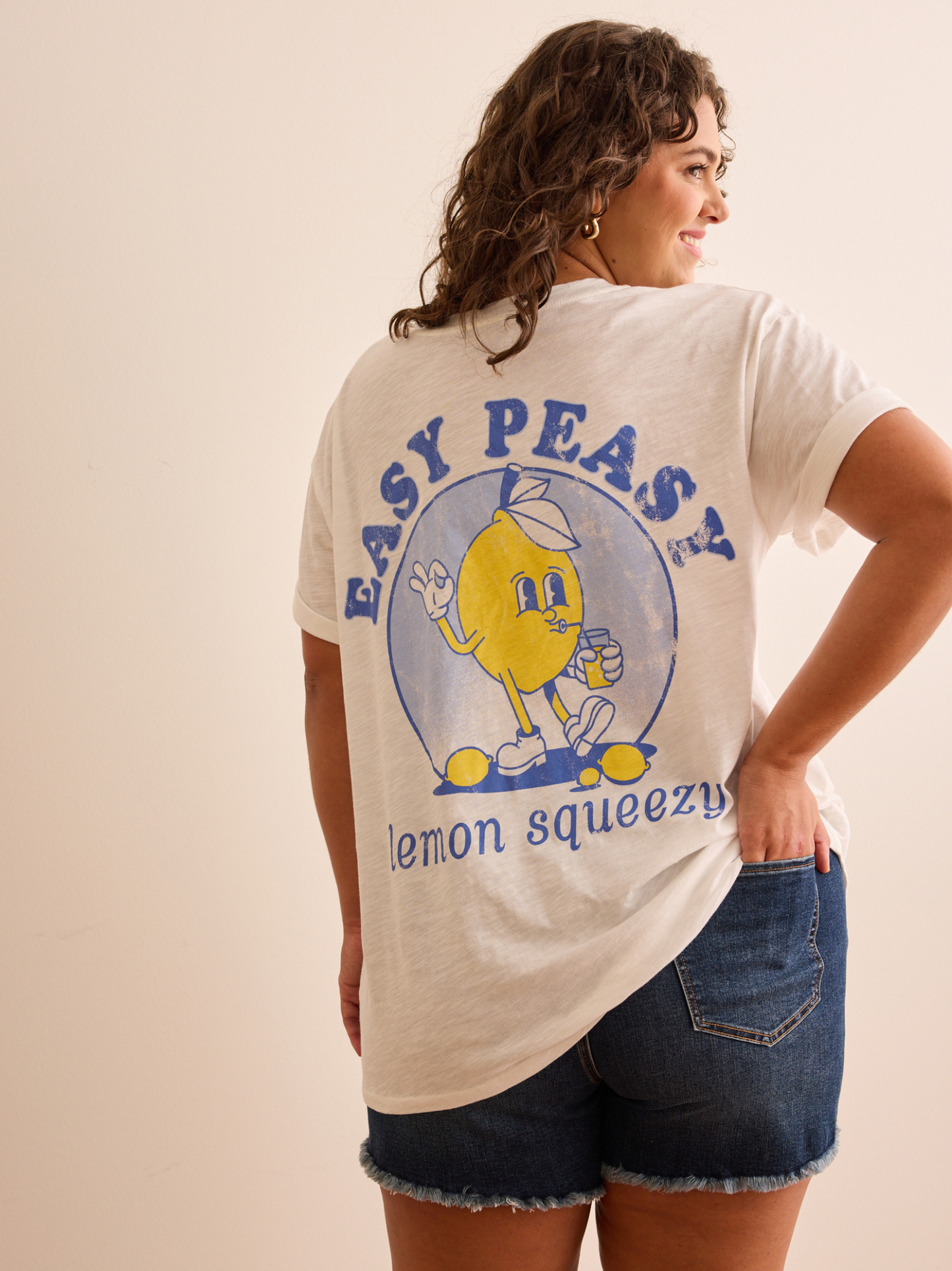 Easy Peasy Oversized Tee