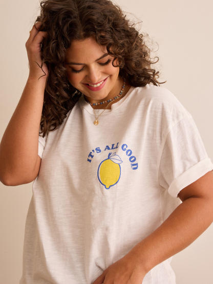 Easy Peasy Oversized Tee