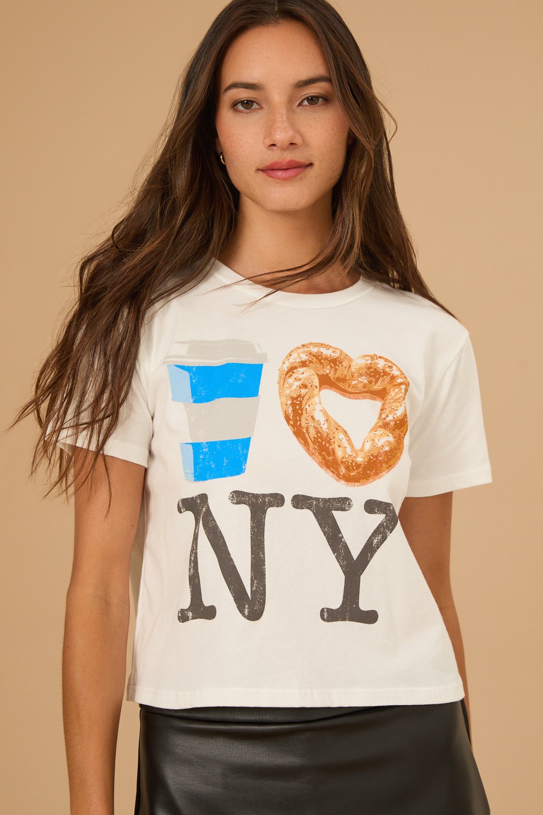 Coffee Bagel Ny Graphic Tee