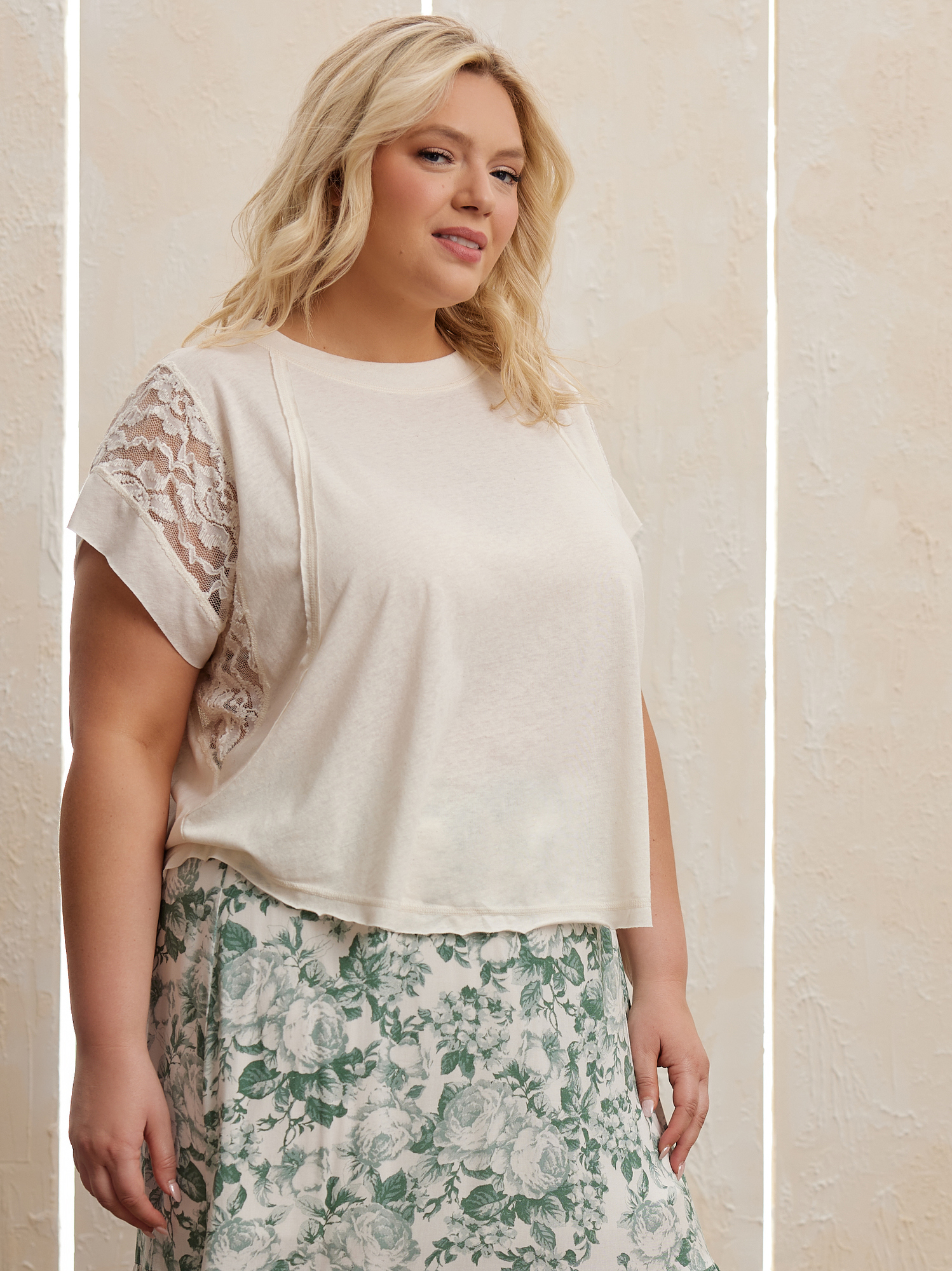 Beatrice Lace Tee