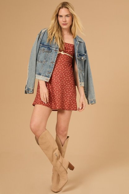 Jasper Floral Bow Dress