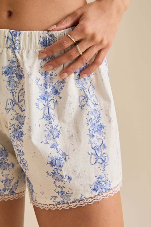 Kelsie Floral Lounge Short