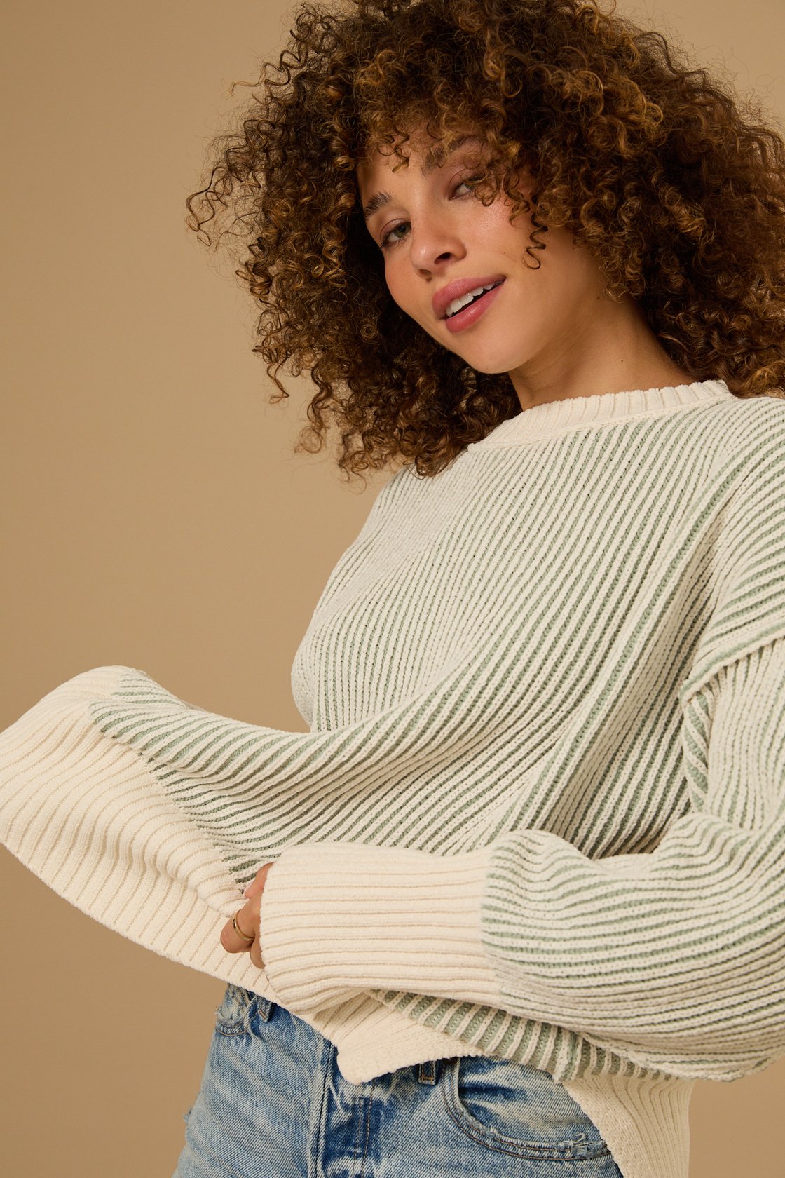 Alison Matte Chenille Pullover