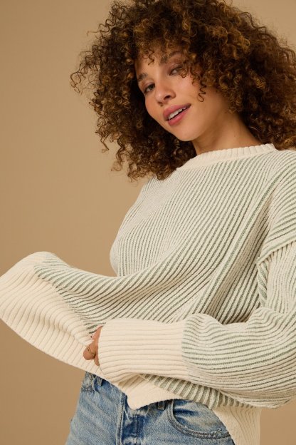 Alison Matte Chenille Pullover