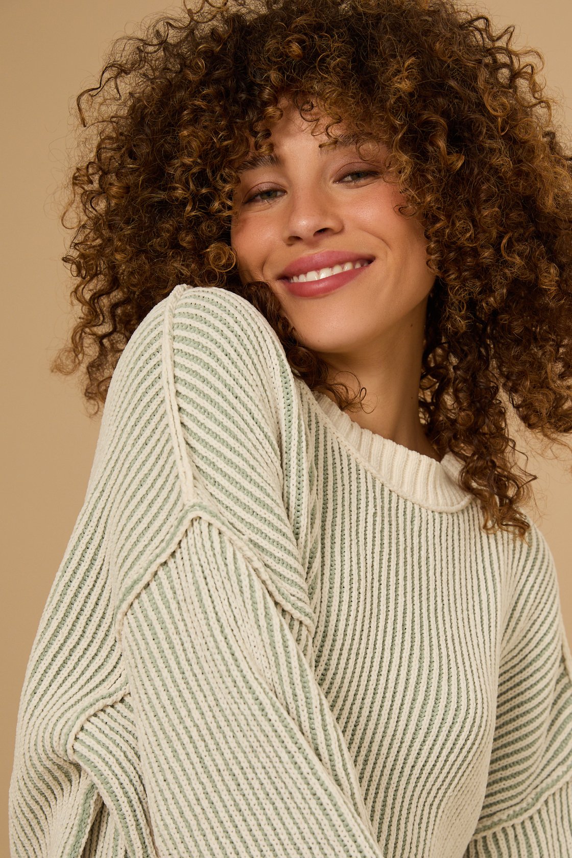 Alison Matte Chenille Pullover