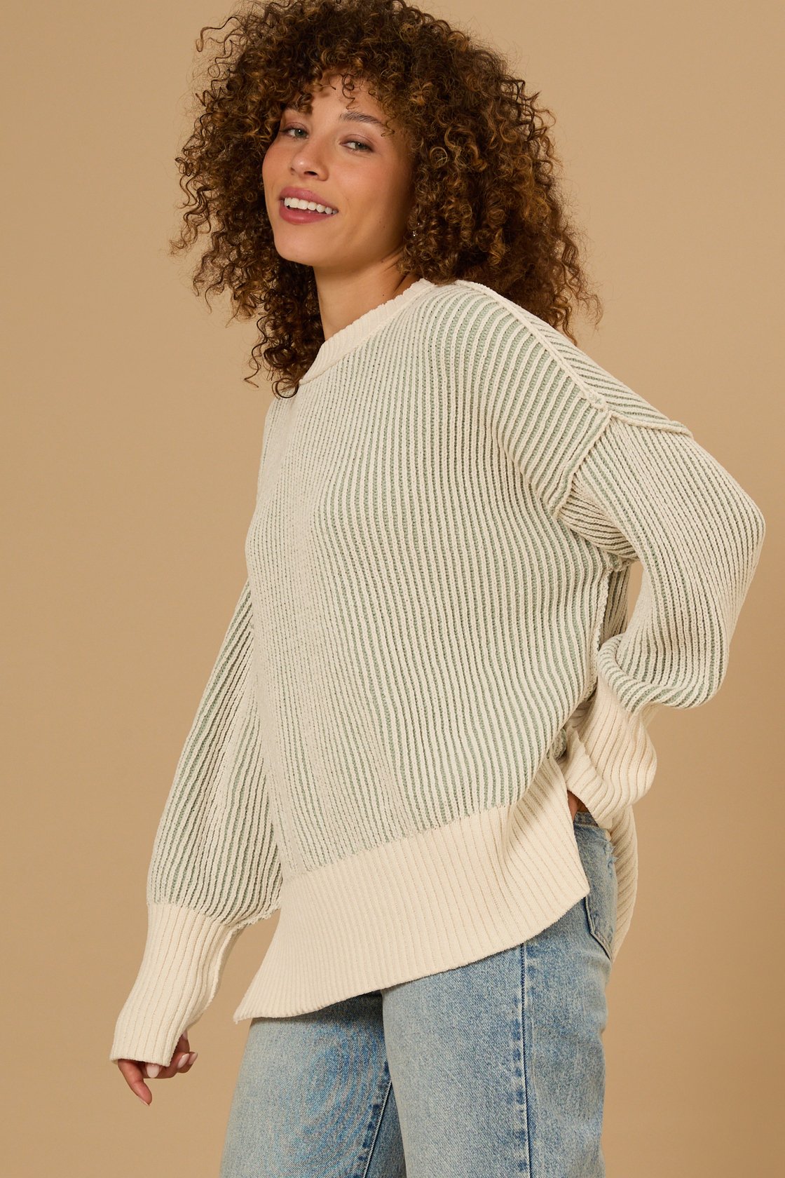 Alison Matte Chenille Pullover