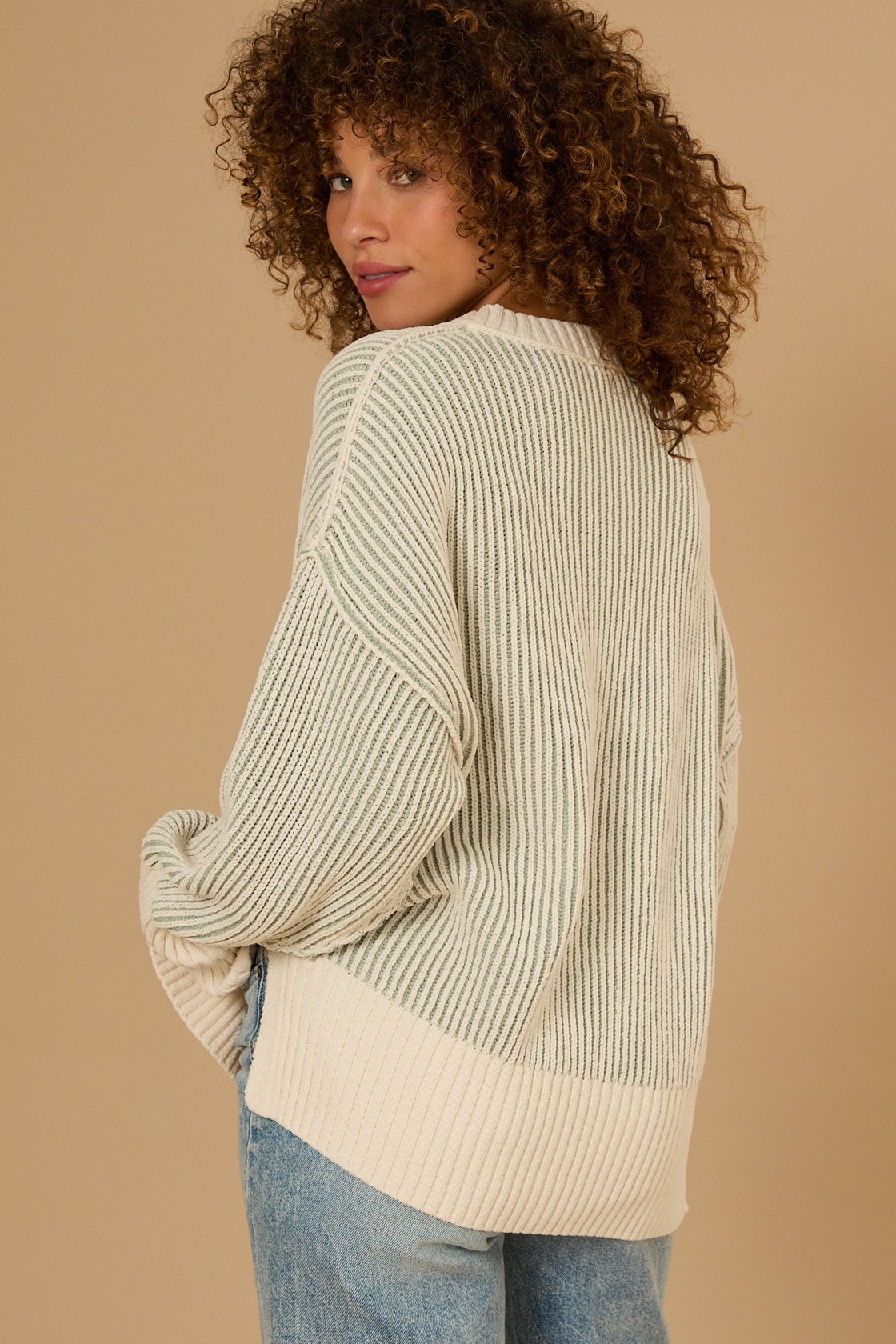 Alison Matte Chenille Pullover