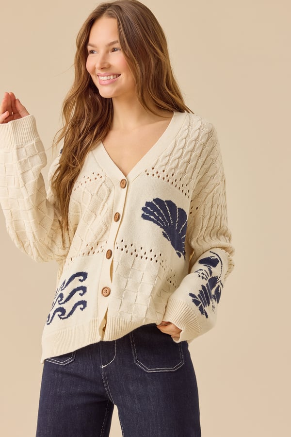 Maris Coastal Icon Cardigan