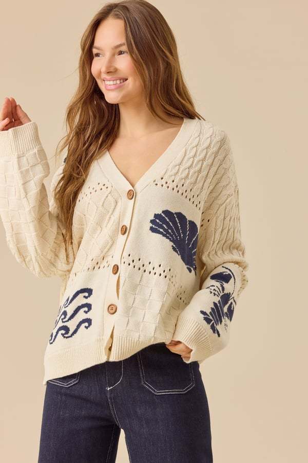 Maris Coastal Icon Cardigan