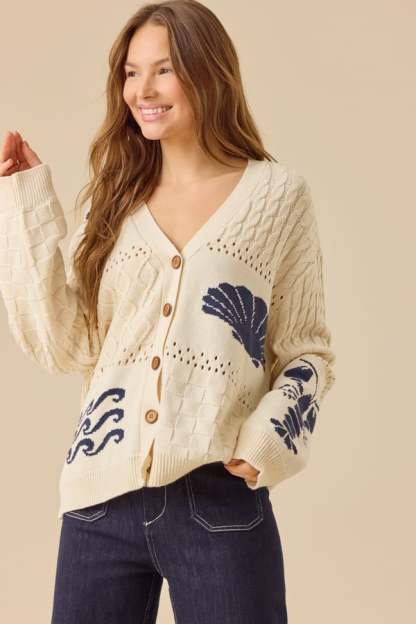 Maris Coastal Icon Cardigan