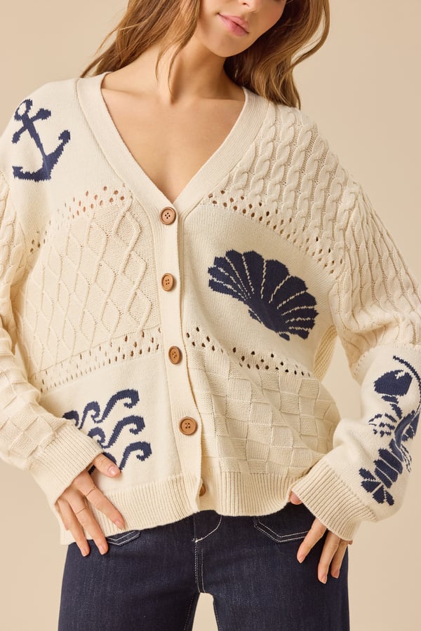 Maris Coastal Icon Cardigan