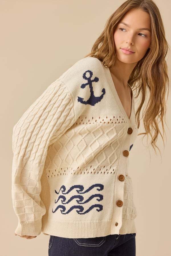 Maris Coastal Icon Cardigan