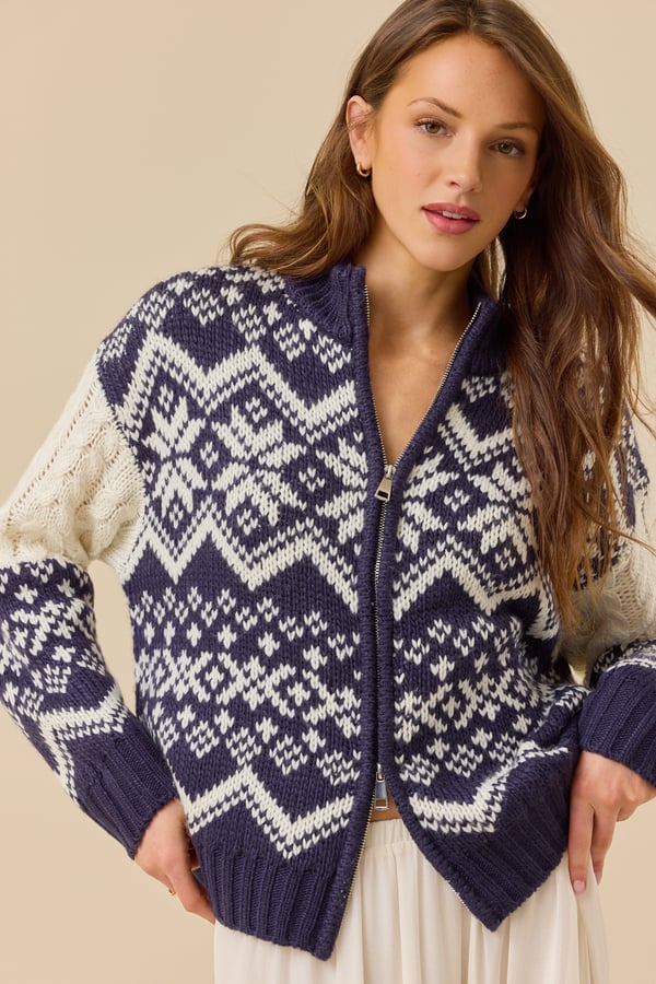Maria Fair Isle Cardigan