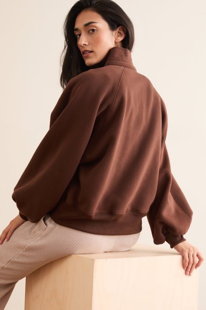 Peak Balloon Sleeve Pullover